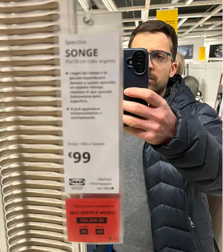 Niccolò Togni's selfie