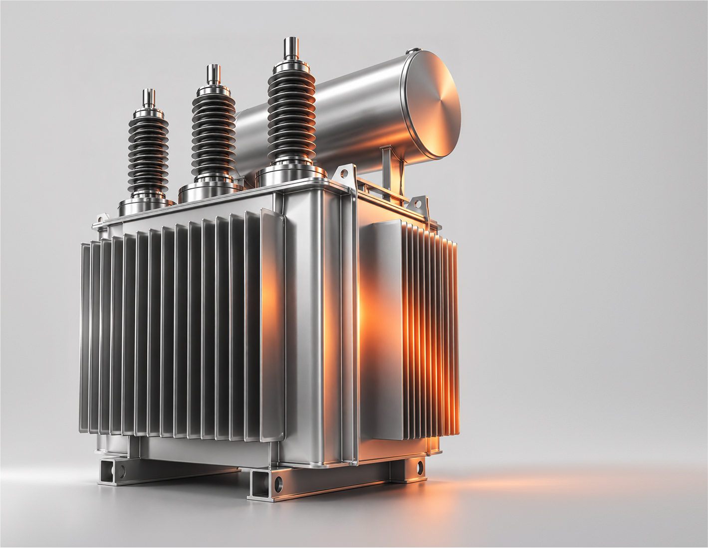 Large electrical transformer